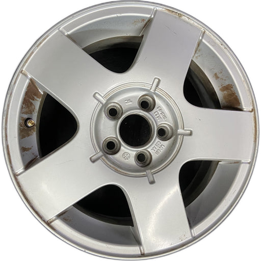 15" GOLF 00 5 lug, 15x6, alloy Original OEM Wheel Rim - Front View