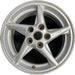 16" GRAND PRIX 99 16x6.5 aluminum 5 spoke off-set sparkle silver Original OEM - Front View