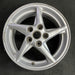 16" GRAND PRIX 99 16x6.5 aluminum 5 spoke off-set sparkle silver Original OEM - Additional View