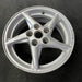 16" GRAND PRIX 99 16x6.5 aluminum 5 spoke off-set sparkle silver Original OEM - View 8