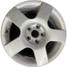 16" AUDI A4 02-05 16x7, alloy, 5 flat spokes Original OEM Wheel Rim - Front View