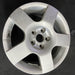 16" AUDI A4 02-05 16x7, alloy, 5 flat spokes Original OEM Wheel Rim - Side Profile