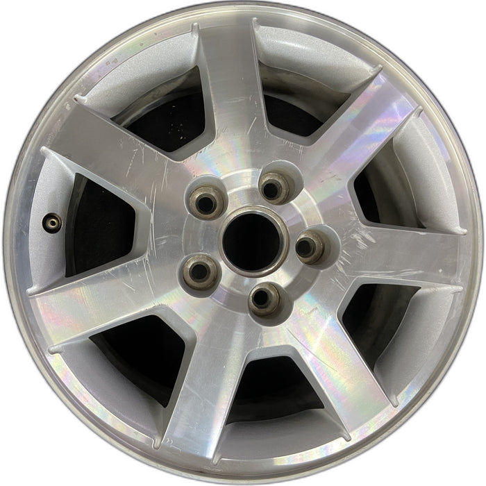 16" CTS 06-07 16x7 , , polished Original OEM Wheel Rim - Front View