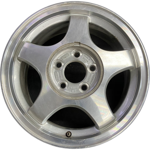 16" IMPALA 00-01 16x6.5, aluminum, 5 slot Original OEM Wheel Rim - Front View