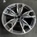 20" BMW X3 19-20 20x9.5 , 5 spoke, double spoke Original OEM Wheel Rim - Side Profile