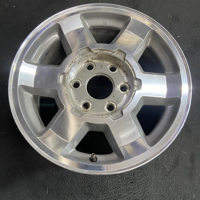 17" SIERRA 1500 PICKUP 04 17x7.5, Original OEM Wheel Rim