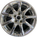 17" LUCERNE 06 17x7, , chrome Original OEM Wheel Rim - Front View