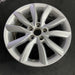 17" AUDI A3 09-13 17x7.5 , 10 spoke, angled spokes Original OEM Wheel Rim - Side Profile