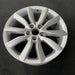17" AUDI A3 09-13 17x7.5 , 10 spoke, angled spokes Original OEM Wheel Rim - Close-Up Detail
