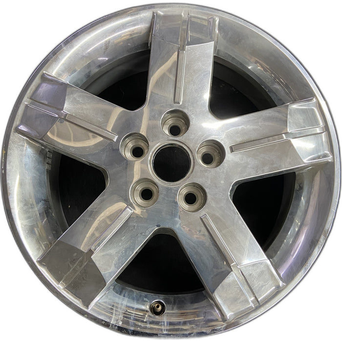 18" TERRAIN 12 18x7, 5 spoke Original OEM Wheel Rim - Front View