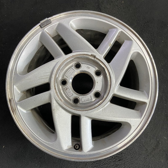 16" CAMARO 93-96 16x8 aluminum silver Original OEM Wheel Rim - Front View