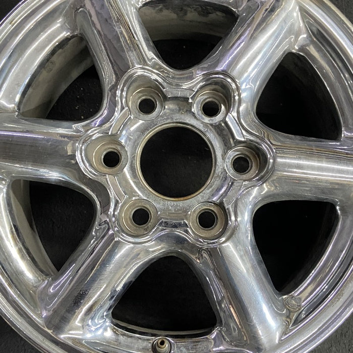16" YUKON 99 16x7 Denali aluminum Original OEM Wheel Rim - Angle View