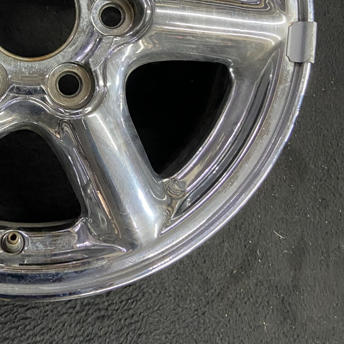 16" YUKON 99 16x7 Denali aluminum Original OEM Wheel Rim - Back View