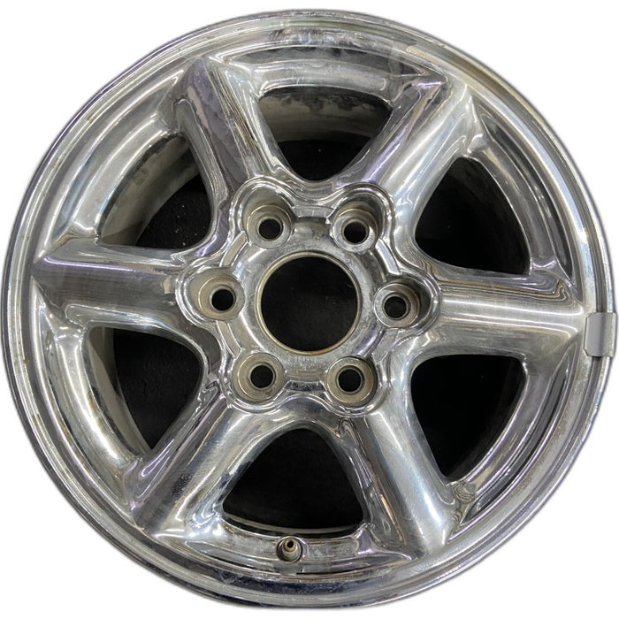 16" YUKON 99 16x7 Denali aluminum Original OEM Wheel Rim - Front View