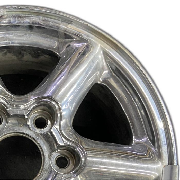 16" YUKON 99 16x7 Denali aluminum Original OEM Wheel Rim - Side Profile