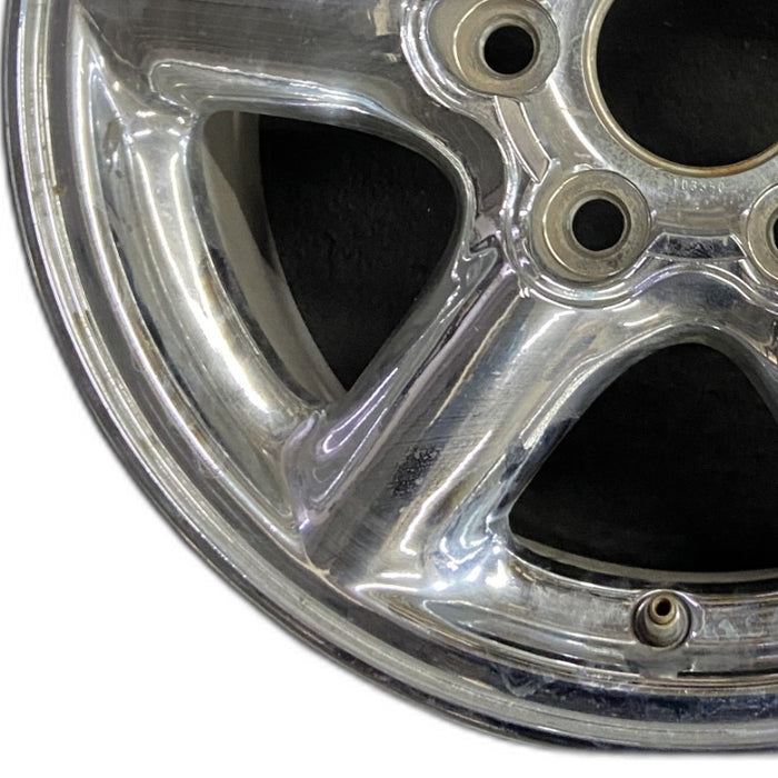 16" YUKON 99 16x7 Denali aluminum Original OEM Wheel Rim - Back View
