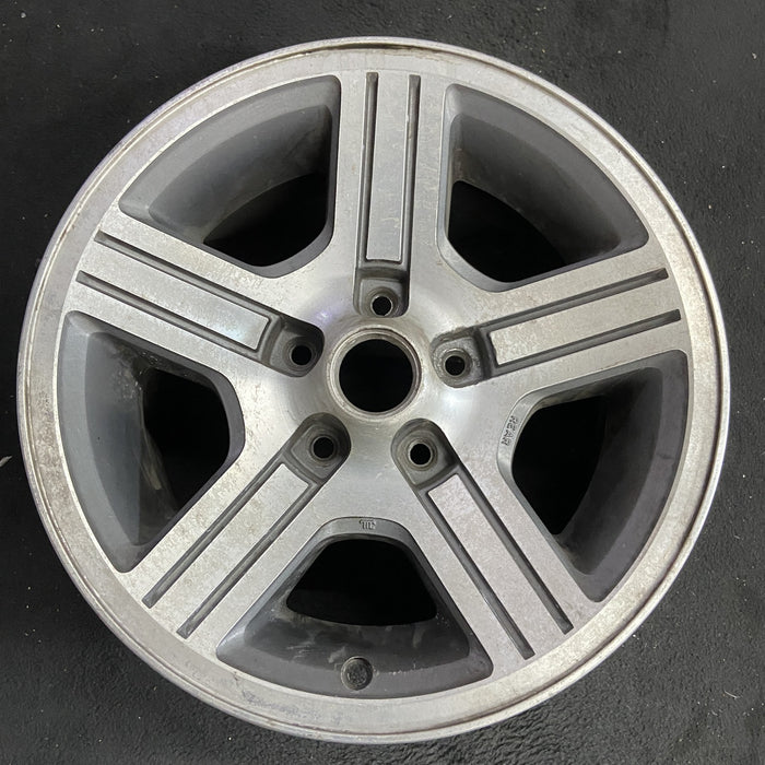 16" CAMARO 88-90 16x8 , rear Original OEM Wheel Rim - Angle View