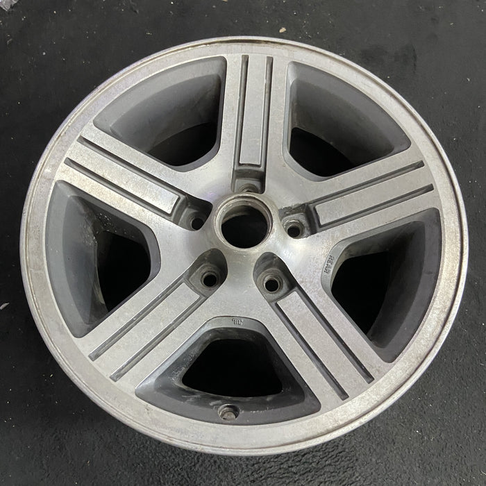 16" CAMARO 88-90 16x8 , rear Original OEM Wheel Rim - Side Profile