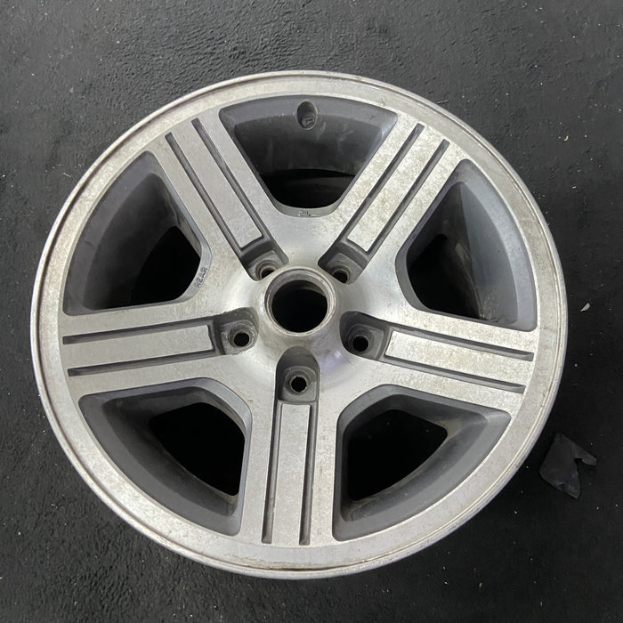 16" CAMARO 88-90 16x8 , rear Original OEM Wheel Rim - Close-Up Detail