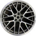 20" PORSCHE MACAN 15-16 20x10, 20 spoke, titanium finish Original OEM Wheel Rim - Front View