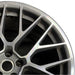 20" PORSCHE MACAN 15-16 20x10 20 spoke titanium finish Original OEM Wheel Rim - Side Profile