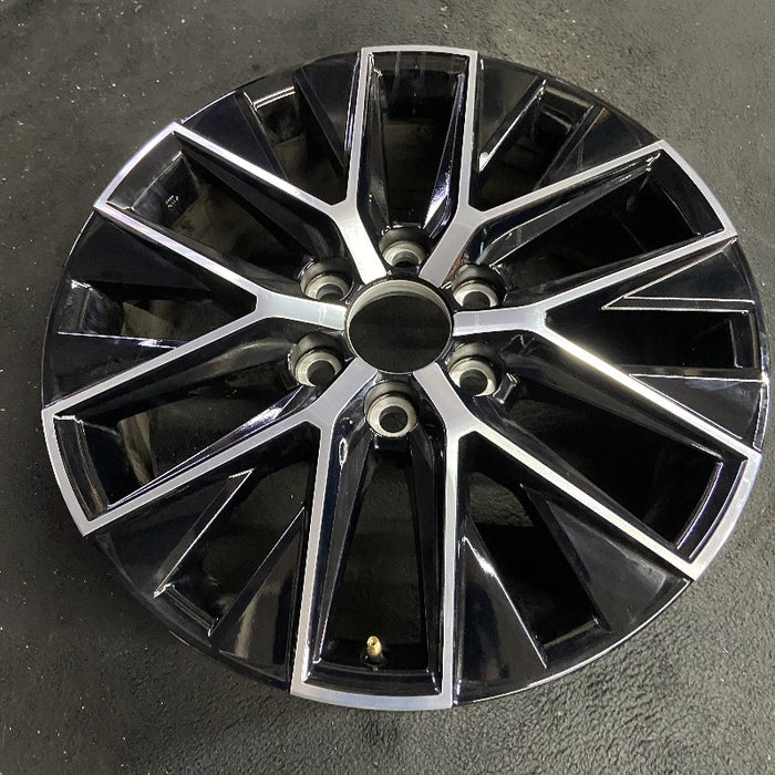 20" GX550 24 20x7.5 alloy machined black Original OEM Wheel Rim - View 7