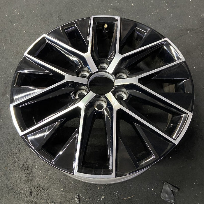 20" GX550 24 20x7.5 alloy machined black Original OEM Wheel Rim - View 8
