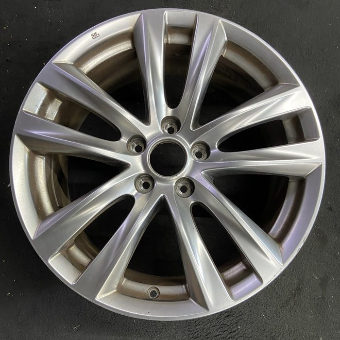 18" INFINITI Q70 15-19 18x8 , , SWB Original OEM Wheel Rim - Angle View