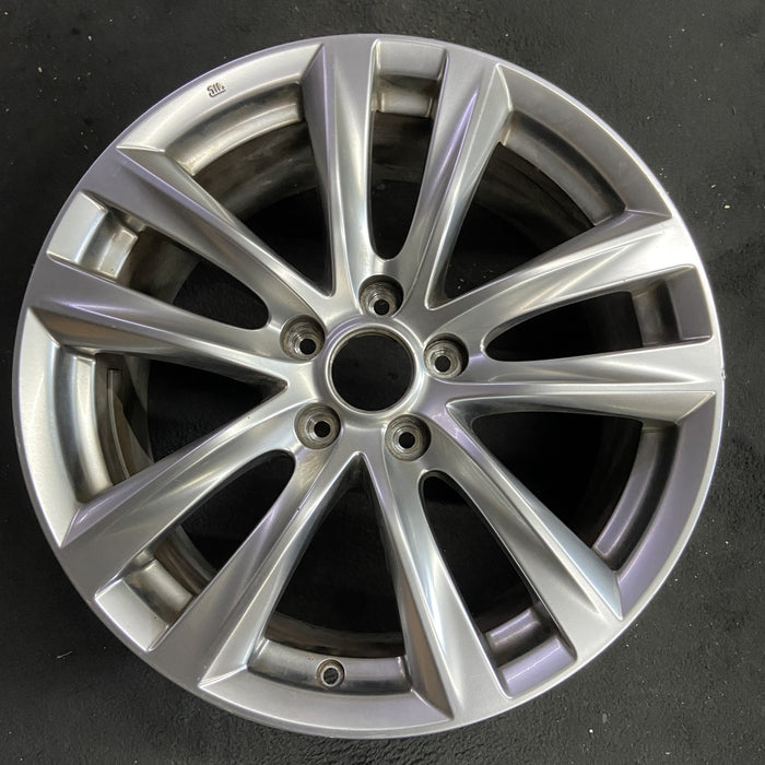 18" INFINITI Q70 15-19 18x8 , , SWB Original OEM Wheel Rim - Angle View