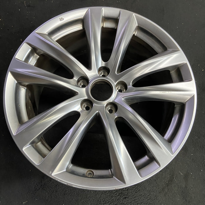 18" INFINITI Q70 15-19 18x8 , , SWB Original OEM Wheel Rim - Side Profile