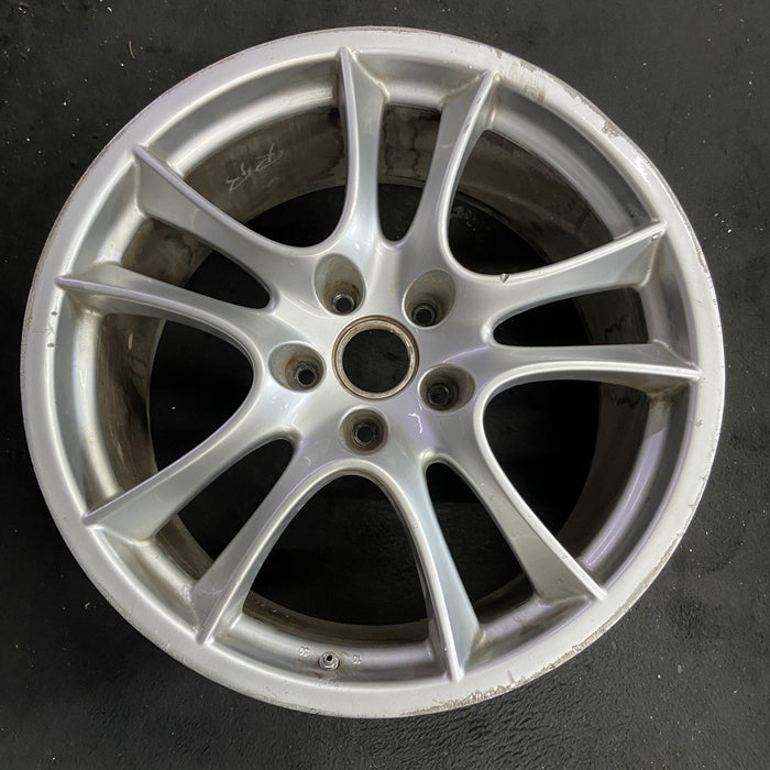 21" PORSCHE CAYENNE 08-10 21x10 , Original OEM Wheel Rim - Angle View