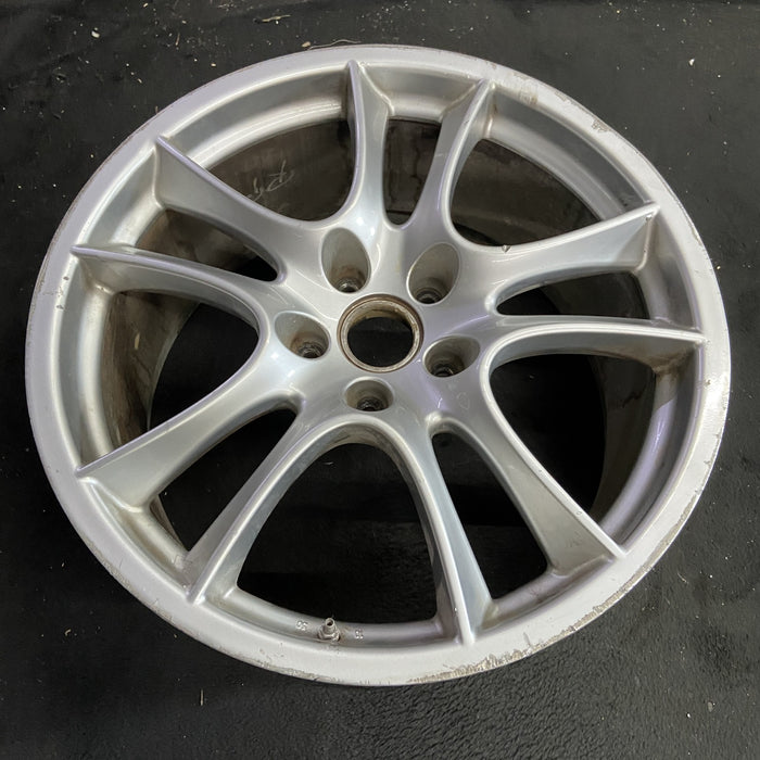 21" PORSCHE CAYENNE 08-10 21x10 , Original OEM Wheel Rim - Side Profile