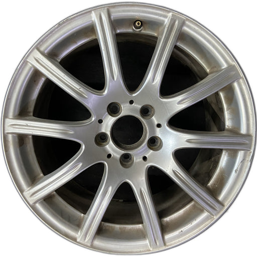 17" MERCEDES SLK 05-07 171 Type; SLK350, 17x8.5 , 10 spoke Original OEM Wheel - Front View