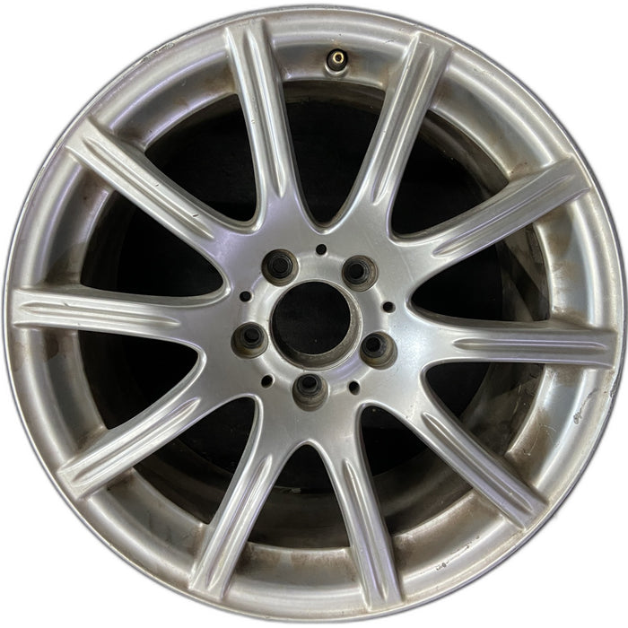 17" MERCEDES SLK 05-07 171 Type; SLK350, 17x8.5 , 10 spoke Original OEM Wheel - Front View