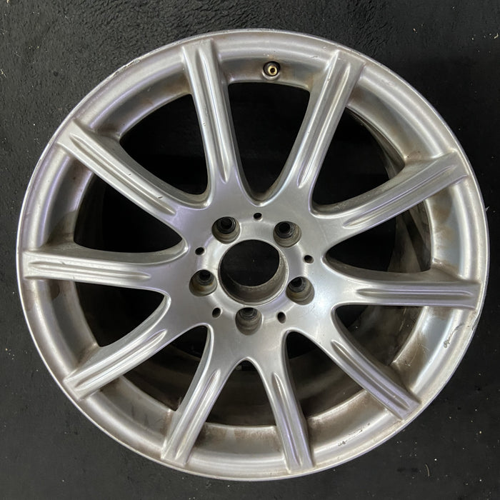 17" MERCEDES SLK 05-07 171 Type; SLK350, 17x8.5 , 10 spoke Original OEM Wheel - Side Profile