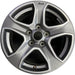 17" WRANGLER 18 VIN X , 17x7.5, , aluminum, straight spoke, w/o recessed outer - Front View