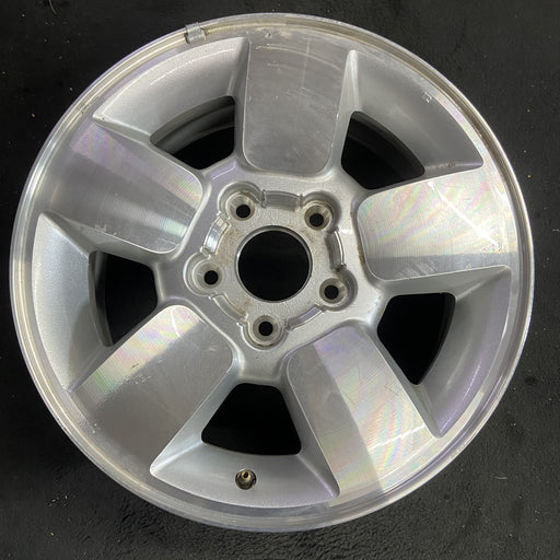 17" GRAND CHEROKEE 01 aluminum, 17x7.5, 5 spoke Original OEM Wheel Rim - Angle View