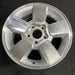 17" GRAND CHEROKEE 01 aluminum, 17x7.5, 5 spoke Original OEM Wheel Rim - Side Profile