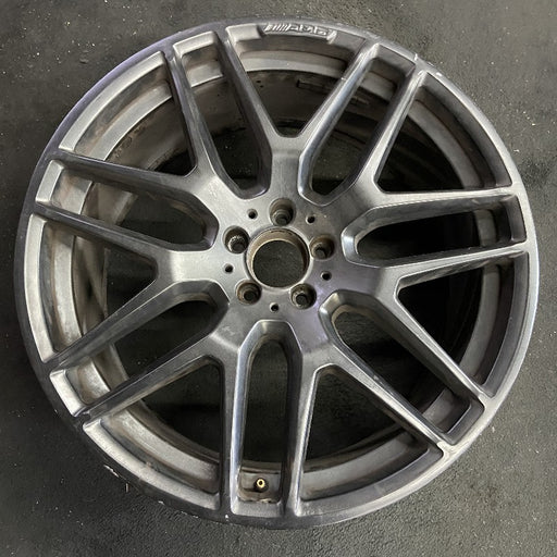 22" MERCEDES GLE-CLASS 16 292 Type SUV Cpe VIN E 4th digit GLE63 22x10 14 spoke - Front View