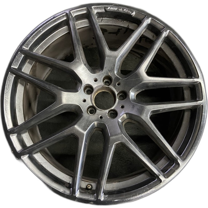 22" MERCEDES GLE-CLASS 16 292 Type SUV Cpe VIN E 4th digit GLE63 22x10 14 spoke - Front View