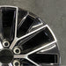 20" GX550 24 20x7.5 alloy machined black Original OEM Wheel Rim - Close-Up Detail