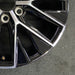 20" GX550 24 20x7.5 alloy machined black Original OEM Wheel Rim - Back View