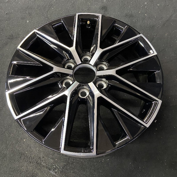 20" GX550 24 20x7.5 alloy machined black Original OEM Wheel Rim - View 8