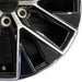 20" GX550 24 20x7.5 alloy machined black Original OEM Wheel Rim - Close-Up Detail
