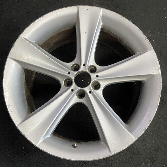 21" BMW 750i 06-08 21x10 alloy 5 flat spoke rear Original OEM Wheel Rim - Additional View