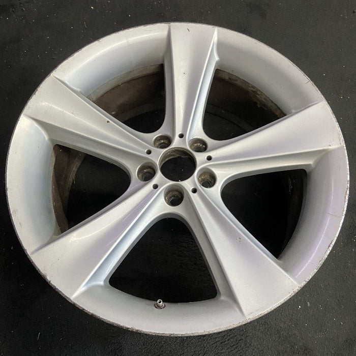 21" BMW 750i 06-08 21x10 alloy 5 flat spoke rear Original OEM Wheel Rim - View 7
