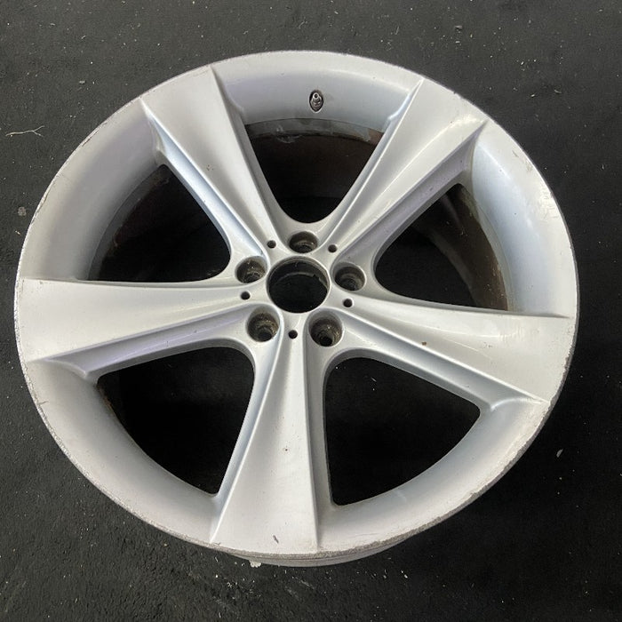 21" BMW 750i 06-08 21x10 alloy 5 flat spoke rear Original OEM Wheel Rim - View 8
