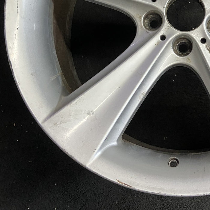 21" BMW 750i 06-08 21x10 alloy 5 flat spoke rear Original OEM Wheel Rim - Additional View