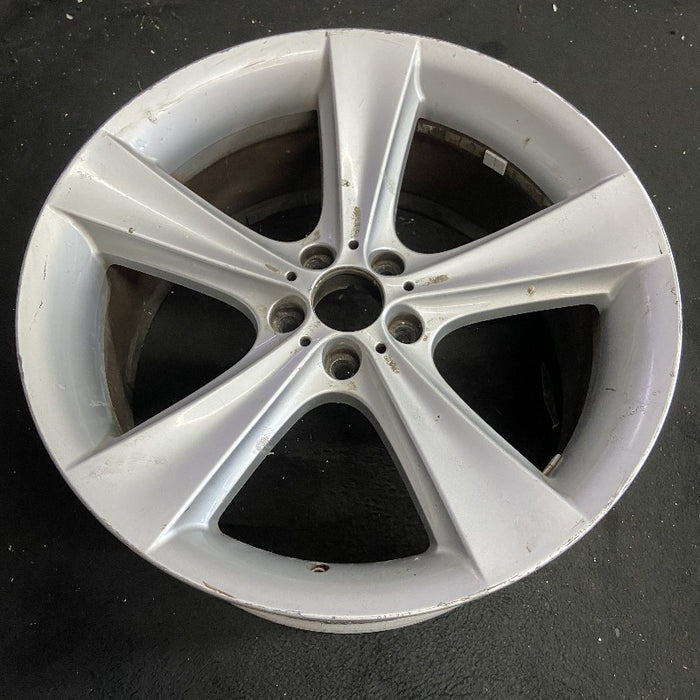 21" BMW 750i 06-08 21x10 alloy 5 flat spoke rear Original OEM Wheel Rim - View 7