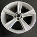 21" BMW 750i 06-08 21x10 alloy 5 flat spoke rear Original OEM Wheel Rim - View 7